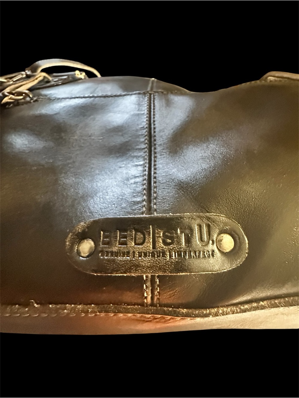 Bed|Stu Rockababy Black Hand Wash Handbag NWOT - Picture 4 of 6